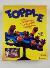 Vintage Pressman Toy - Original Topple Board Game 1999 - 100 Complete 