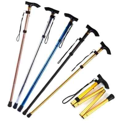Gehstock Spazierstock Faltstock klappbar Verstellbar Krückstock Alu Wanderstock