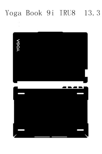 Leather Sticker Skin for Lenovo YOGA Book 9i IRU8 13.3" Laptop Cover Protection - Picture 2 of 24