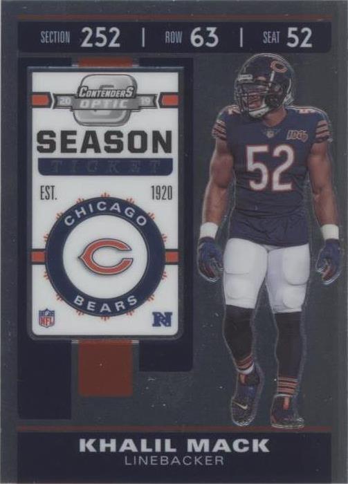 2019 Panini Contenders Optic Khalil Mack #64 - 1 of 2