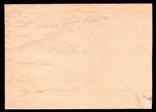 GERMANY APRIL 1944 WARNSDORE COVER SENT TO FP #13921 CONSTRUCTION HQ - Picture 2 of 2