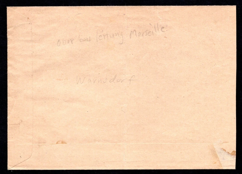 GERMANY APRIL 1944 WARNSDORE COVER SENT TO FP #13921 CONSTRUCTION HQ - Image 2 of 2