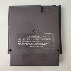 Nintendo Super Mario Bros 3 NES Game Cartridge Blue Protective Case 1985 Tested