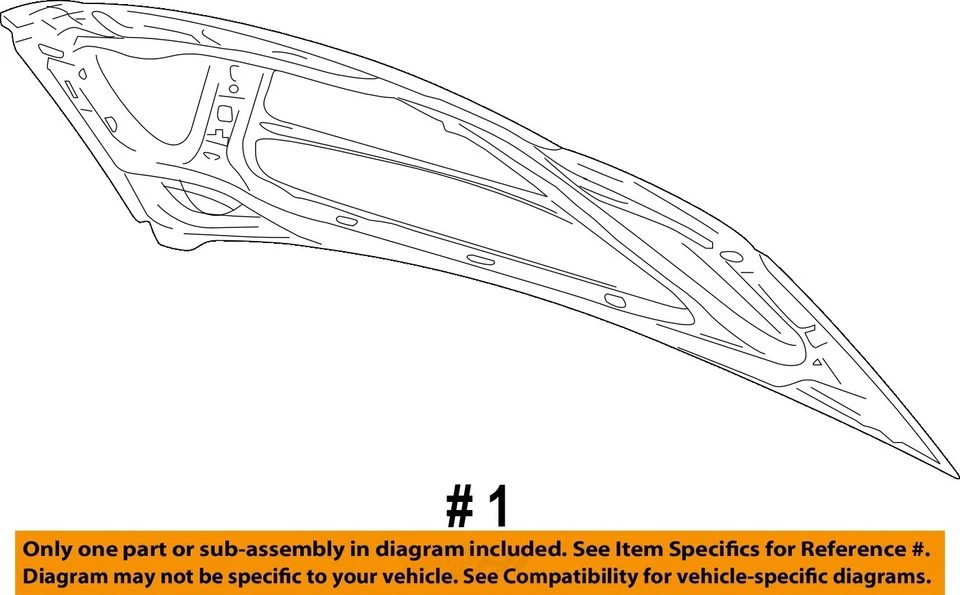 Used Hood fits: 2012 Volkswagen Golf SW Grade A Foto 4 de 4