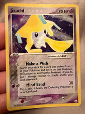 Pokémon TCG Jirachi 8/101 - EX Hidden Legends Holo Rare 2004 - HP condition