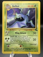 Wizards Pokémon TCG Golbat 34/62 Fossil Unlimited Uncommon English 1999 on eBay
