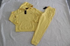 NWT BOYS GIRLS RALPH LAUREN POLO SZ L 14-16 HOODIE, SWEATPANTS SWEATSUIT