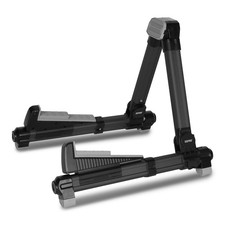 Guitar Stand Floor With Tray  Backrest - Adjustable Instrument Stand for Ele...