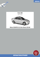 PDF Volvo S80 (07-16) Reparaturanleitung Motor 2,4 Liter Diesel 129 Kw