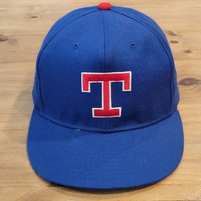 Vintage Texas Rangers Hat New Era 7 3/8 Fitted Diamond Pro Wool 90s MLB Made USA