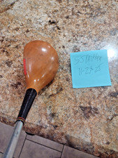 VTG Persimmon Spalding Aluminum Shaft Wood Driver Hydrosealed. 43". Right Handed
