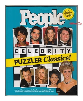 CELEBRITY PUZZLER CLASSICS People Magazine 2011 VERY GOOD unmarked 128 pages - Image 1 of 2