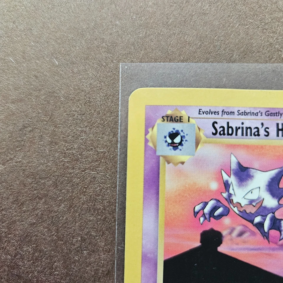 1st Edition Sabrina’s Haunter - Pokemon Gym Challenge 55/132 - First Ed - Image 4 of 4
