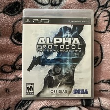 Alpha Protocol (Sony PlayStation 3, 2010) CIB PS3
