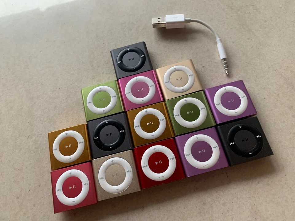 Apple iPod Shuffle 4-го поколения 2GB оранжевый фиолетовый - Liquidaton цена, ограниченный запас! - Изображение 2 из 3