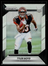 Tyler Boyd 2016 Panini Prizm Silver Prizm Rookie Card #270. rookie card picture