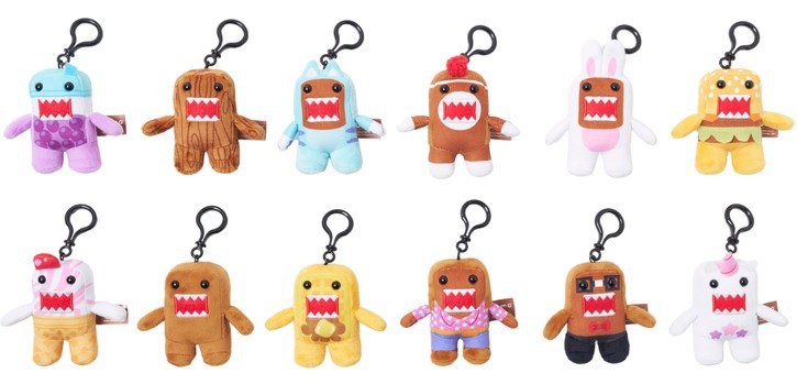 Plush Clip On Domo 4-Inch Pack [1 RANDOM Figure] | eBay