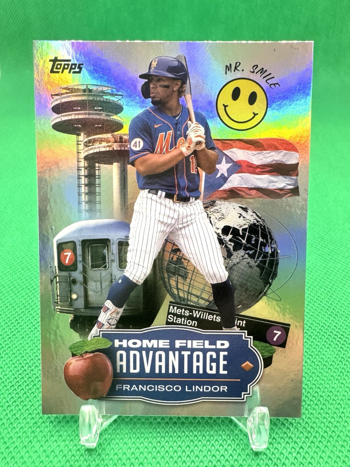 2023 Francisco Lindor - Topps Home Field Advantage #HA-4 - Mets