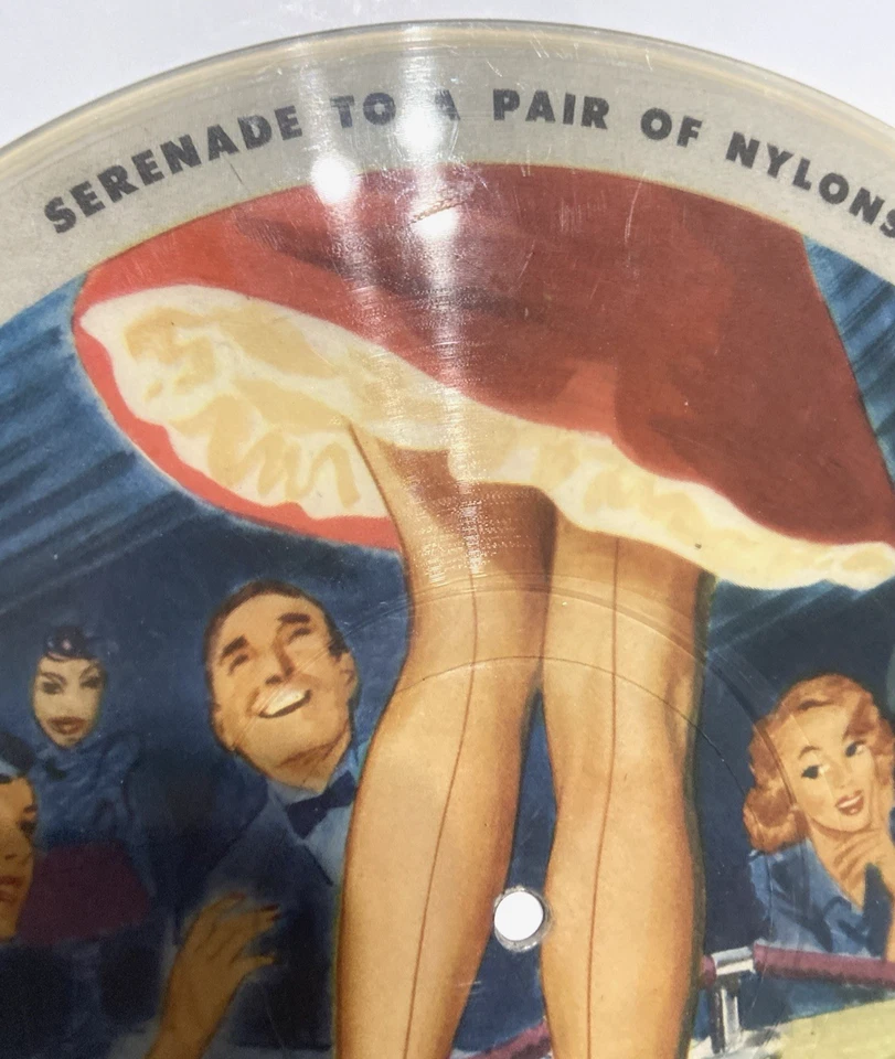 BROADJUMP - SERENADE TO PAIR OF NYLONS R755 VOGUE PICTURE DISC 78RPM 10" RECORD - Image 2 of 4