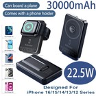 30000mAh Selectec Magnetic Power Bank Portable Charger for i.Phone1716/15/14/13