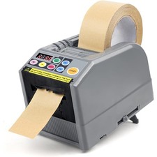 Automatic Ribbon Cutting Machine with Tape Dispenser 999mm Precision Cut for
