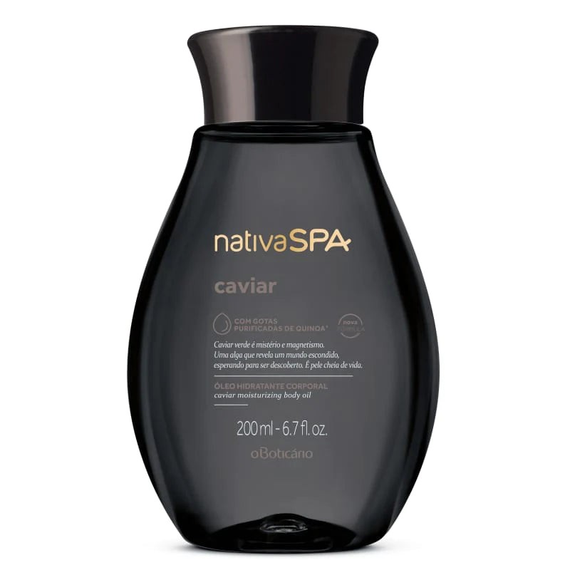 O Boticário Nativa Spa Caviar Body Hydrating Oil 200ml