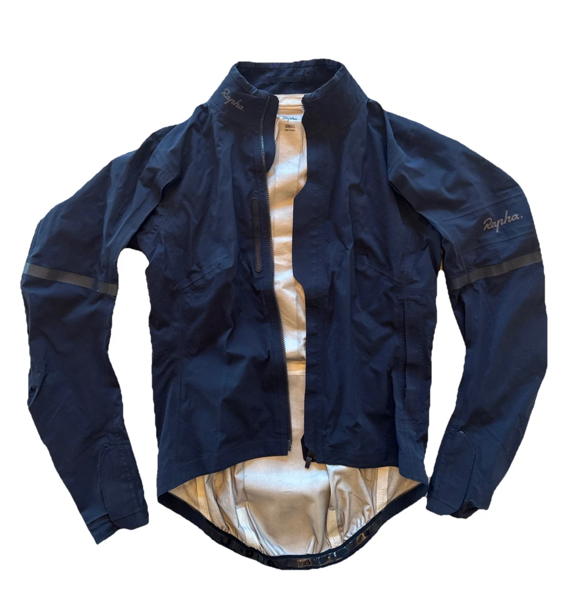 FDX - Chaqueta Impermeable De Ciclismo, Ligera Y Transpirable, Para Hombre, Alta Visbilidad