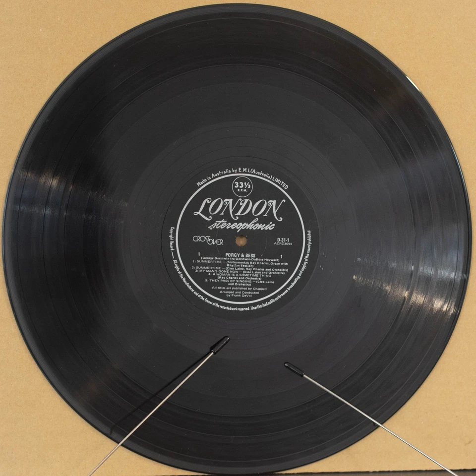 RAY CHARLES & CLEO LAINE - PORGY & BESS - Vinyl LP - London - 1976 - VG (2897) - Image 2 of 4