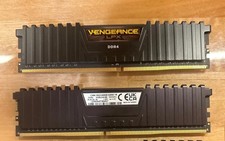 Corsair VENGEANCE LPX 16GB 2x8GB DDDR4 DRAM 3200MHz Memory Module Kit - Black