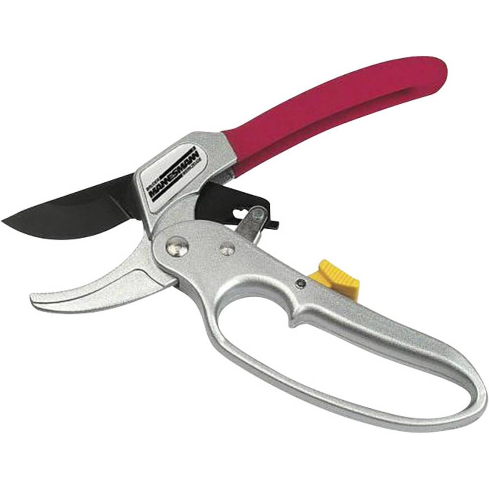 Sécateur à cliquet Brüder Mannesmann M63210 avec enclume en acier carbone