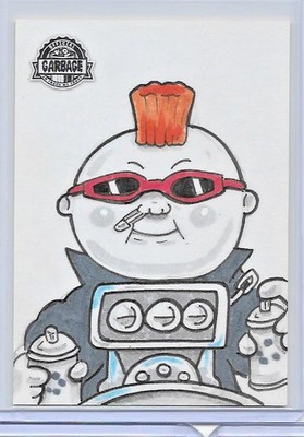 2023 TOPPS GARBAGE PAIL KIDS KRASHERS SERIES 4 SKETCH CARD 1/1 MULLER DAVE GPK