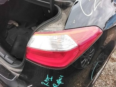 Used Right Tail Light Assembly fits: 2014 Kia Forte incandescent Sdn quarter pan