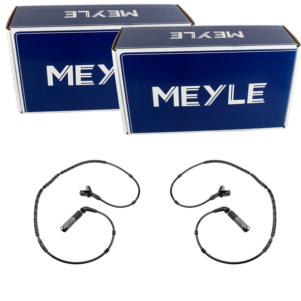 2X Meyle ABS-SENSOREN Raddrehzal Hinten Beidseitig Passend FÜR BMW 3-image