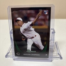 2011 Bowman - Aroldis Chapman #197 (RC) Rookie Card. rookie card picture