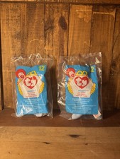 TY TEENIE BEANIE BABIES/MCDONALD'S #1 Peanut the elephant w/tag in bag 1998