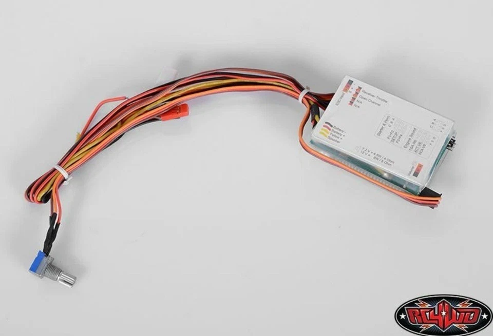 Unidad de sonido RC semi camión camión Armageddon motor inc altavoz RC4WD VVV-S0074 Foto 2 de 3