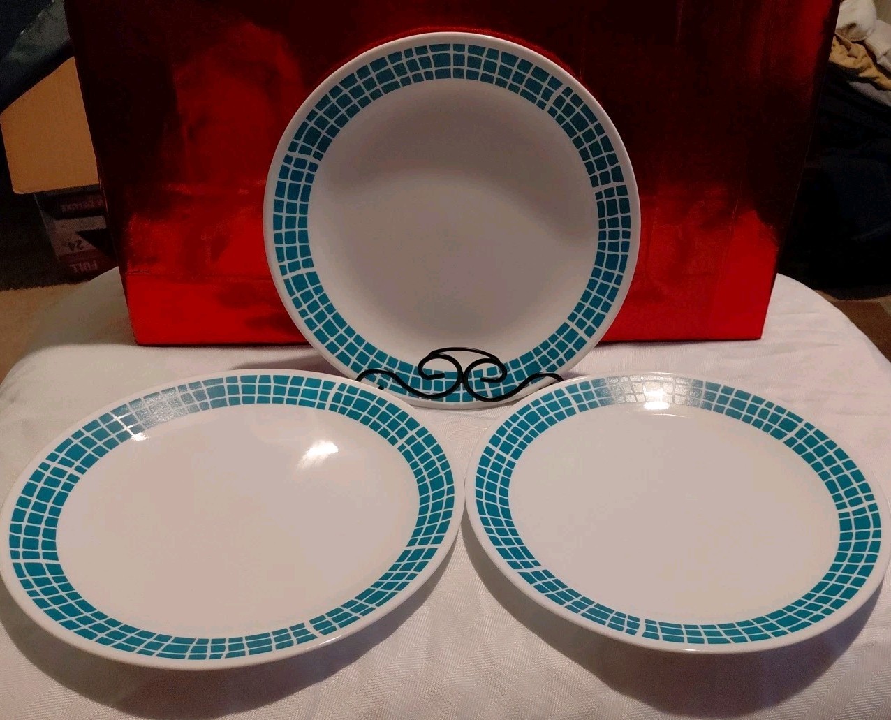 Corelle Livingware Aqua Corelle Dishes Corelle Aqua Tiles Dinner