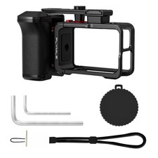For DJI Action 3 4 5 Pro Camera Handheld Case Lens Cover Hand Grip Accessories