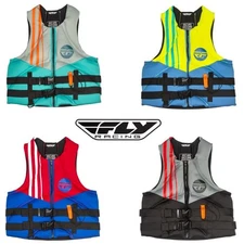 Fly Racing neoprene Flotation Life Vest - Pick Size & Color