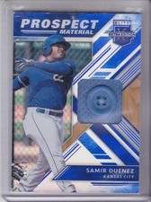 Samir Duenez GW Button 2/10 2018 Elite Extra Edition #PM-SD Kansas City Royals