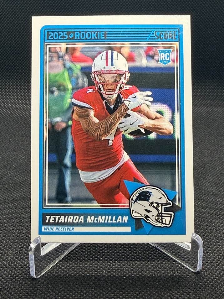 2025 Score Panini - Tetairoa McMillan #17 (RC) - Carolina Panthers