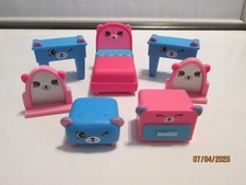 Lot of 7 - McDonald's Happy Meal - Shopkins Happy Places 2018 - Dreamy Bear