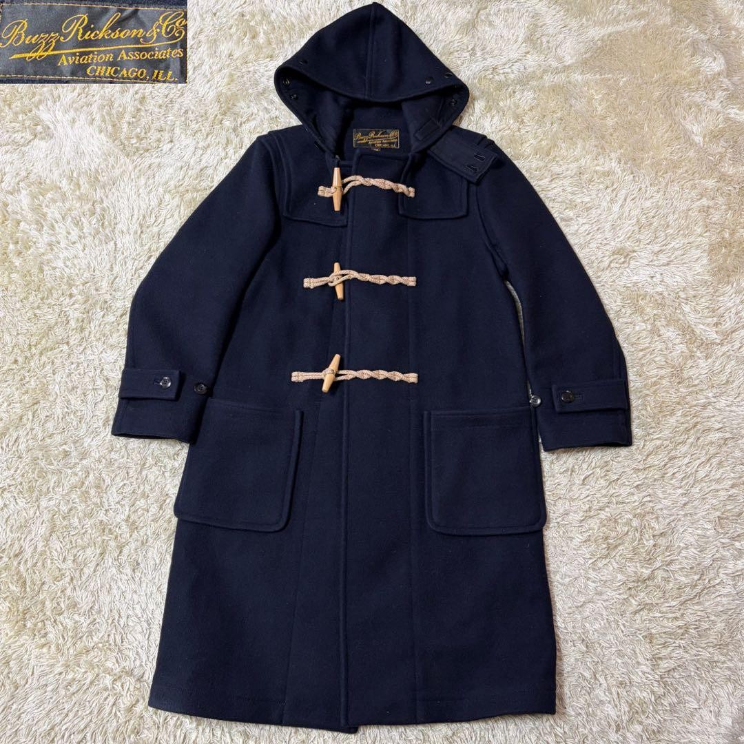 Excellent condition Buzz Ricksons duffle coat in … - image 1