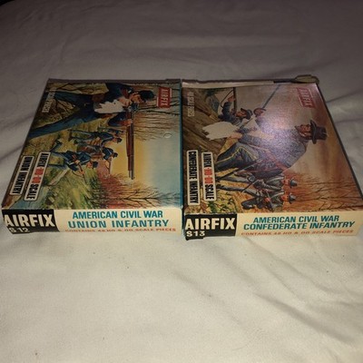 AIRFIX Civil War Union & Confederate  Infantry Ho Scale Sale
