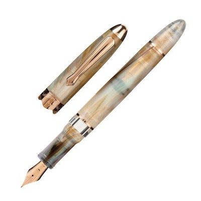 Nahvalur Horizon Fountain Pen in Pearl - Extra Fine - NEW in Box