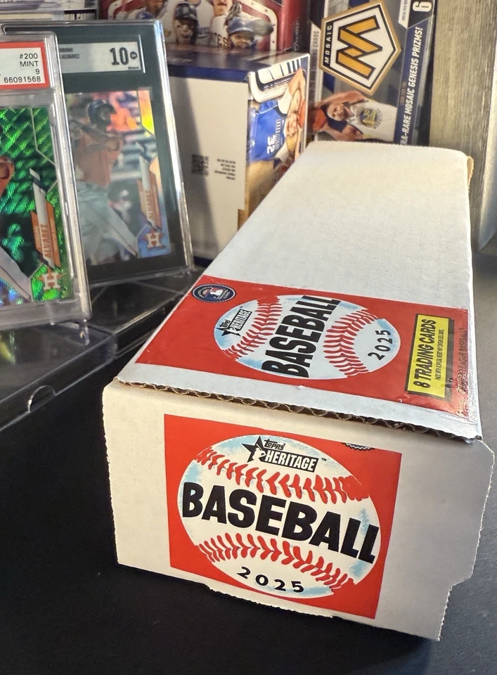 Conjunto BASE completo Topps Heritage 2025: #1-400 - Pacote novo! - Imagem 3 de 3