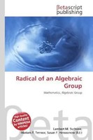 Lambert M. Surhone (U. A.) | Radical Of An Algebraic Group | Taschenbuch (2026)