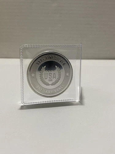 1 Troy Oz .999 Fine Silver Round USA United State Olympic Team 1896