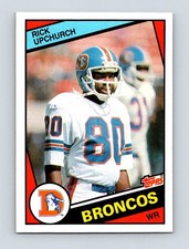 1984 Topps #69 Rick Upchurch Denver Broncos