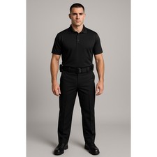 Blauer Men's Black Heavyweight Wool Blend Tactical Pants 36x35 Flex Band Quality